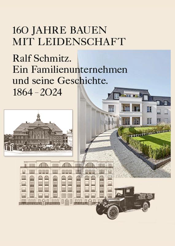 Plakat zur Ausstellung 160 Jahre Bauen mit Leidenschaft | Ralf Schmitz