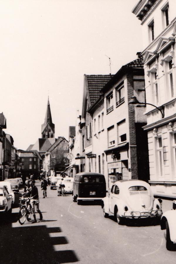 Archivaufnahme aus den 70er Jahren des Fachwerkhauses Engerstraße 20
