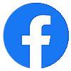 Das offizielle Facebook-Logo zeigt den Buchstaben F kleingeschrieben auf einem blauen, runden Hintergrund.