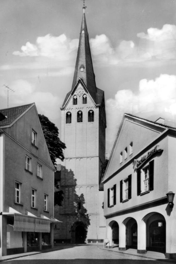 Historisches Foto aus dem Jahre 1960 der Propsteikirche