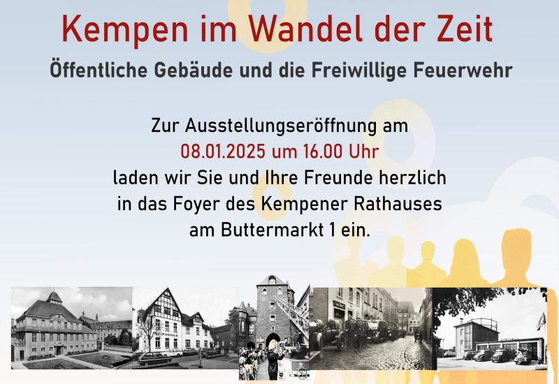 Ausschnitt aus dem Plakat "Kempen im Wandel der Zeit 12"